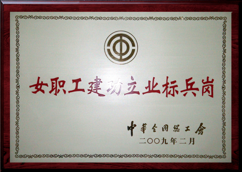 The company's development department has been awarded the honorary title of 